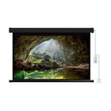 Apollo 70 Inch x 70 Inch Wall Electric Remote Projector Screen